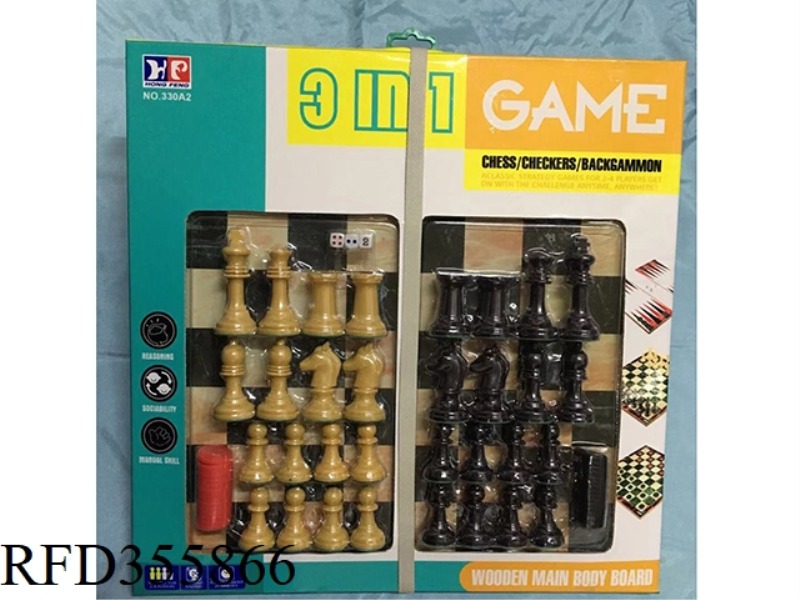 CHESS/3 IN 1