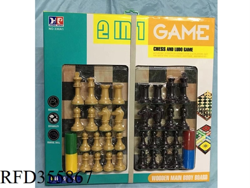 CHESS/GAME CHESS 2 IN 1