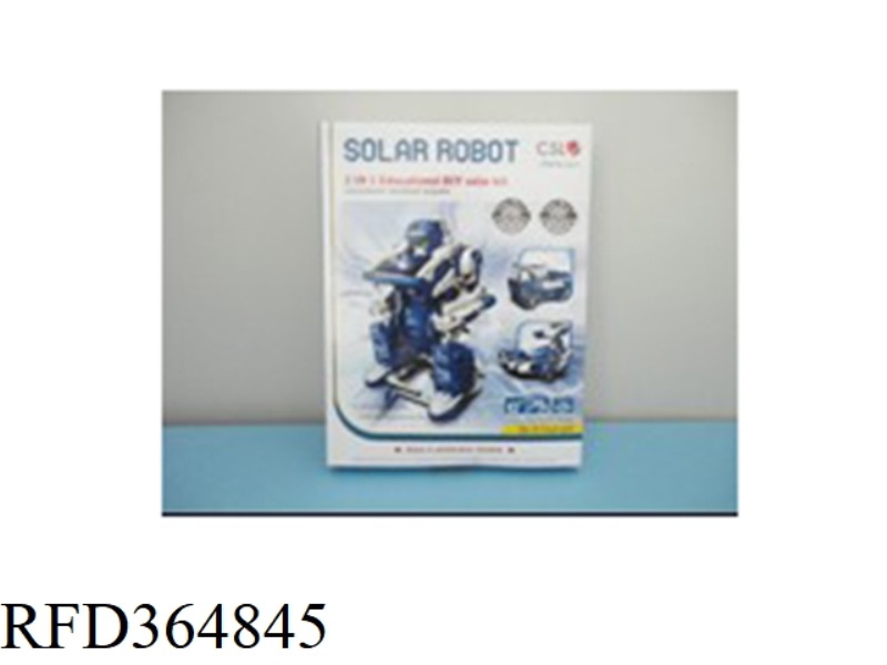 3-IN-1 SOLAR ROBOT (SELF-ASSEMBLED TOY)