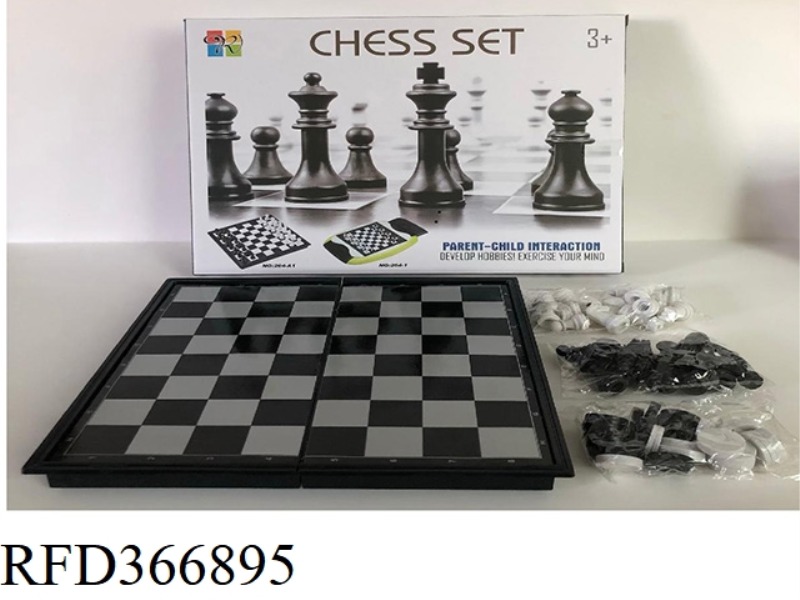 2 IN 1 CHESS BOX