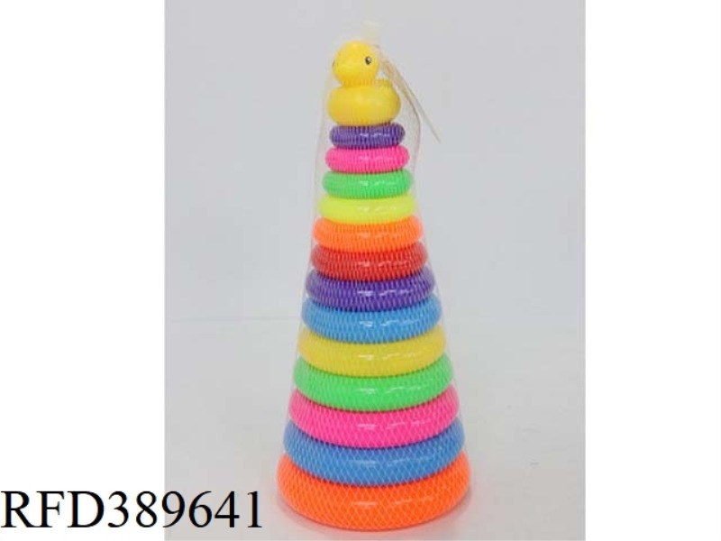 13 LAYERS ROUND LARGE RING DUCK