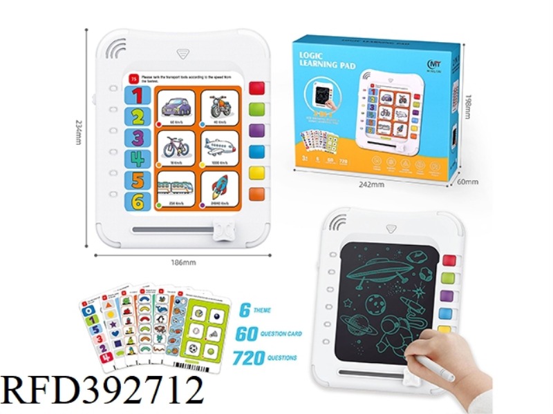 LOGICAL THINKING LEARNING MACHINE AND LCD DRAWING BOARD COMBO
