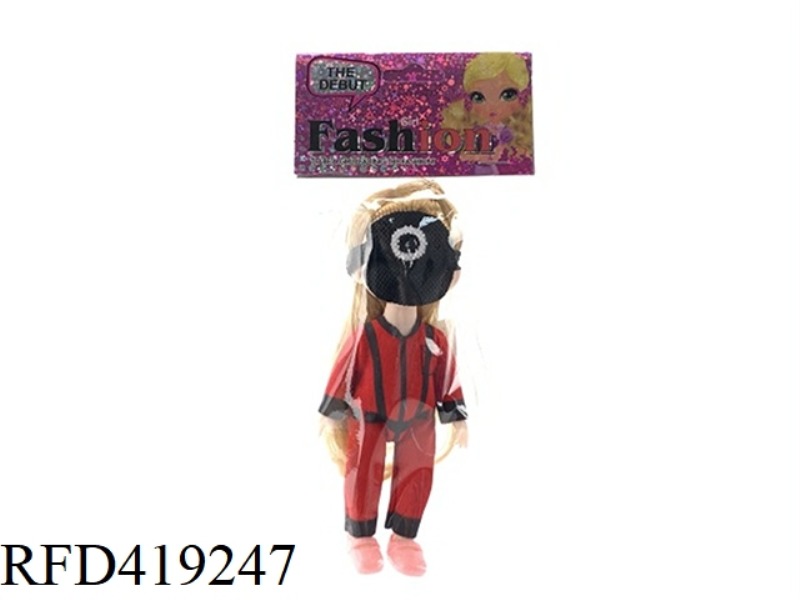 THE MASKED MAN OF THE 6-INCH DOLL SQUID GAME