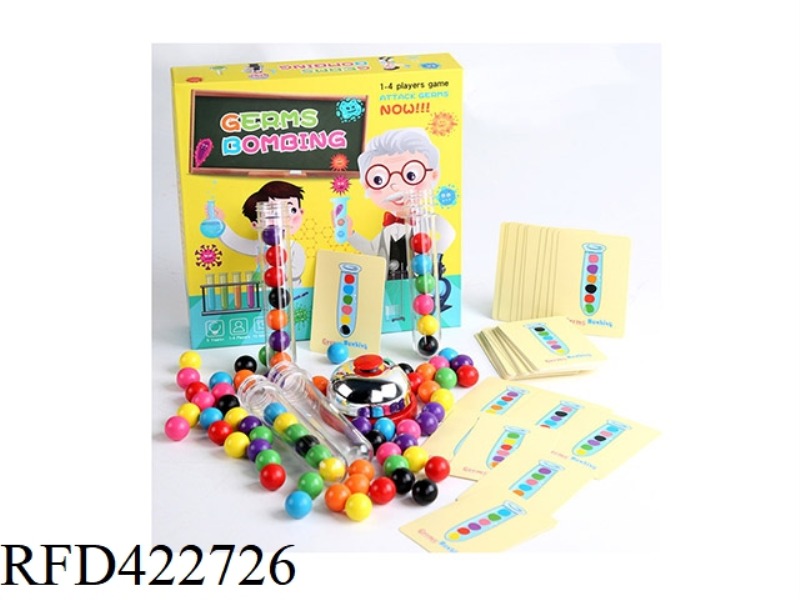 WOODEN BACTERIA BIG BANG COMPETITIVE GAME