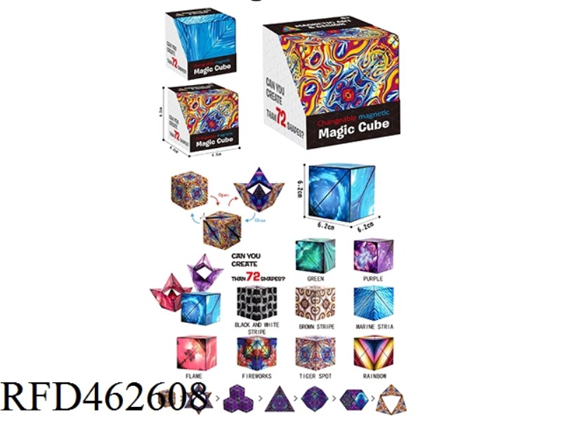 CHANGEABLE MAGIC CUBE (SMALL BOX)