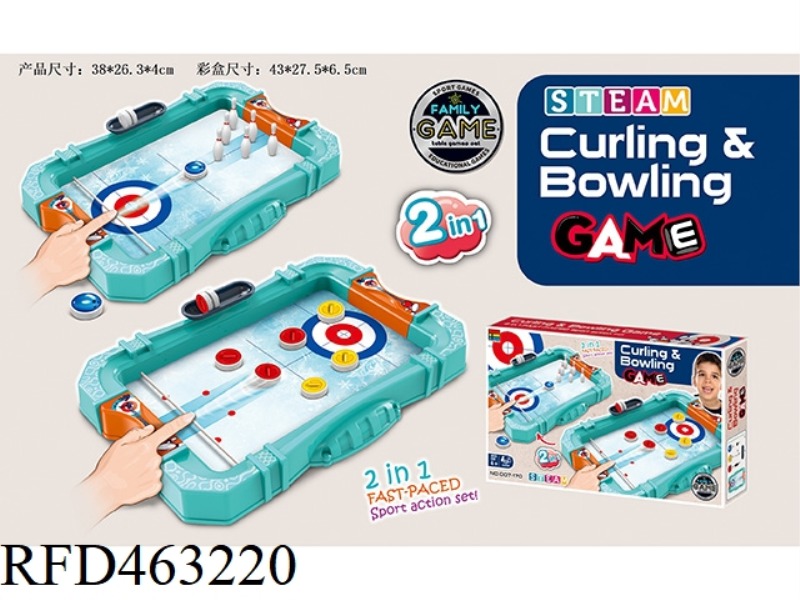 CURLING TABLE BOWLING
