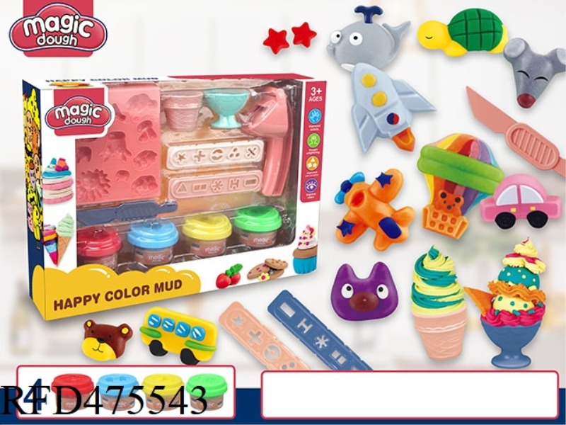 COLORFUL CLAY TOY SET