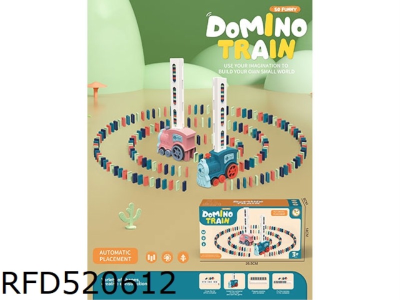 DOMINO TRAIN (CONTAINS 60 DOMINOES)