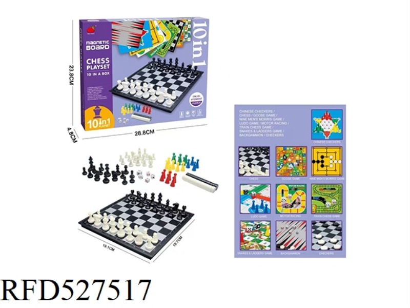 PLAY CHESS 10 IN 1