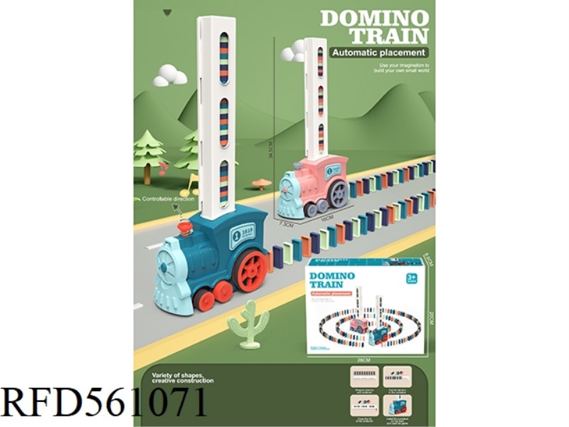 DOMINO TRAIN (CONTAINING 180 DOMINOES)