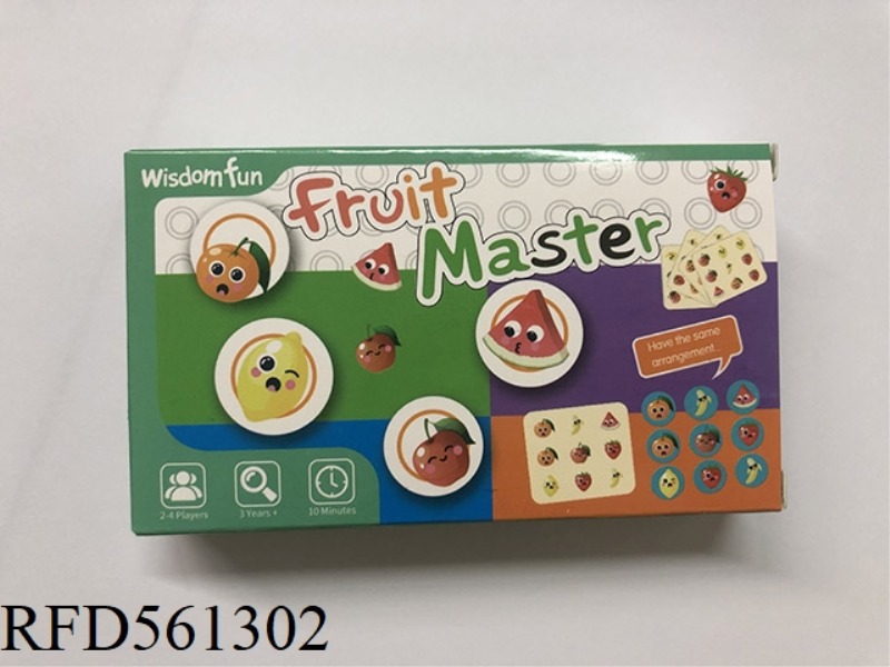 FRUIT MASTER CARD GAME