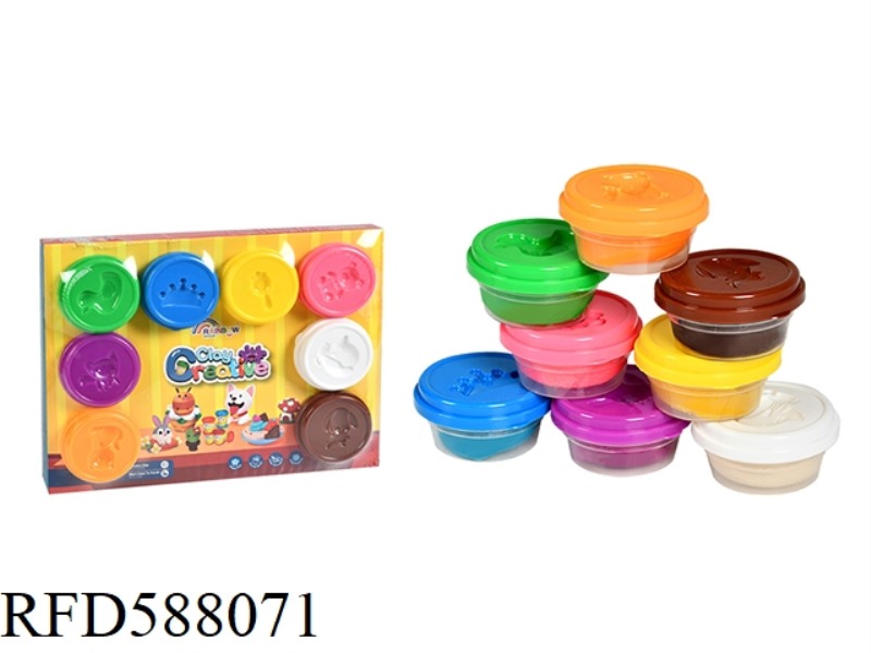 COLORED CLAY SET