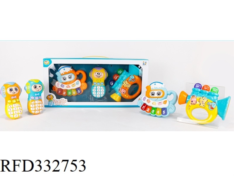 CHANGE FACE MOBILE PHONE/OCTOPUS PIANO/SMALL SPEAKER 3 SET