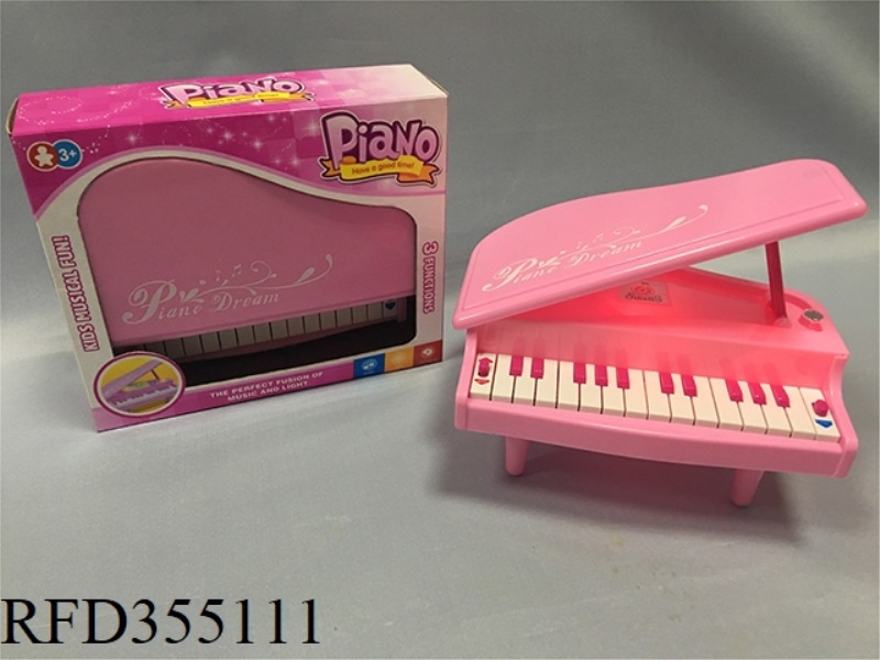 14-KEY LIGHT AND MUSIC PIANO (PINK)