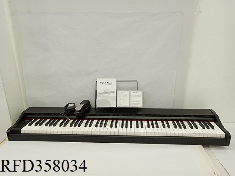 (BLACK) HIGH-END DYNAMIC COUNTERWEIGHT KEYBOARD ELECTRIC PIANO ELECTRONIC ORGAN