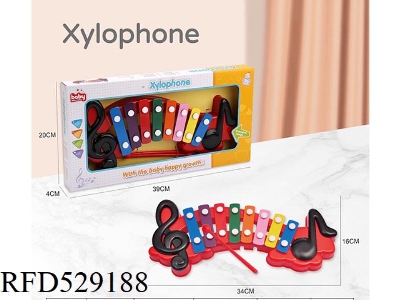 EIGHT MUSIC INSTRUMENT TYPE PERCUSSION INSTRUMENT