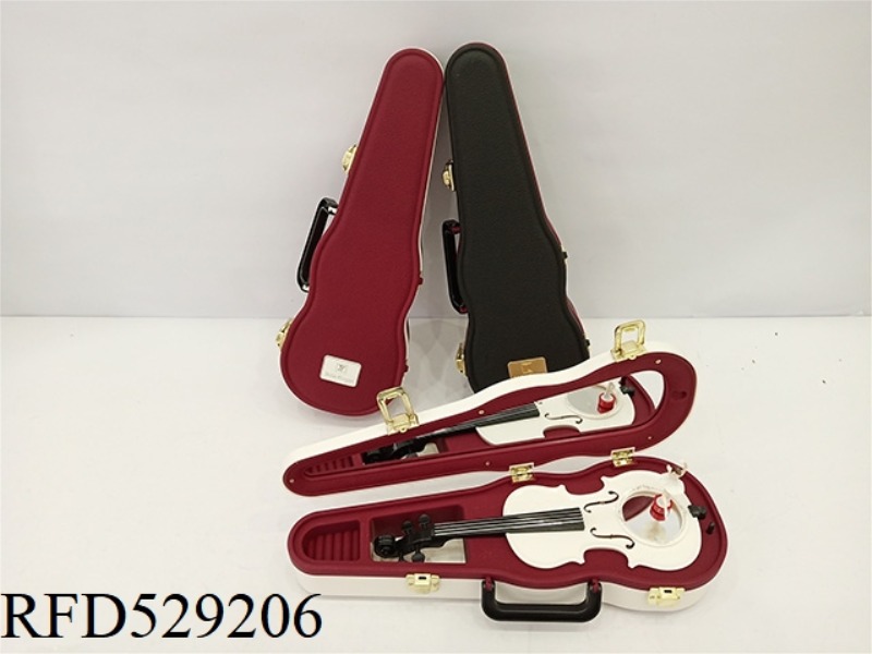EIGHT-TONE VIOLIN CASE (RED, WHITE AND BLACK)