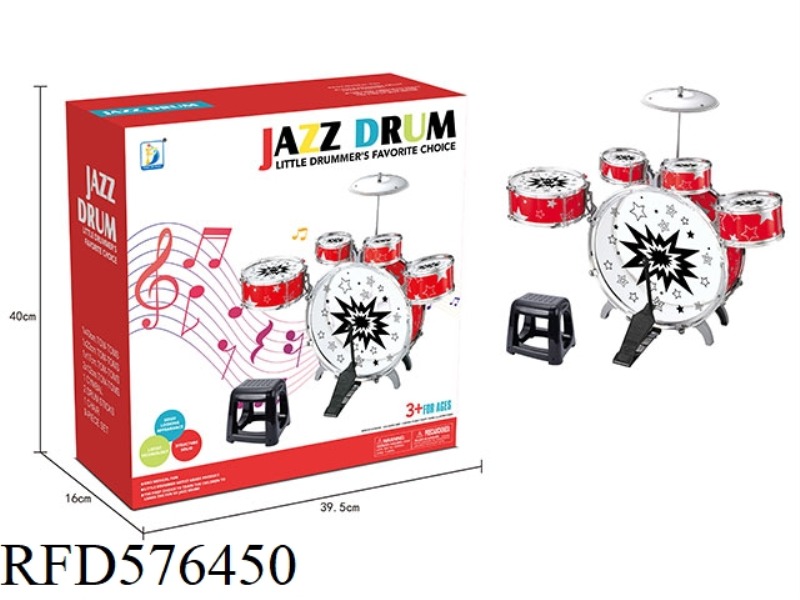 ELECTROPLATED DRUM SET