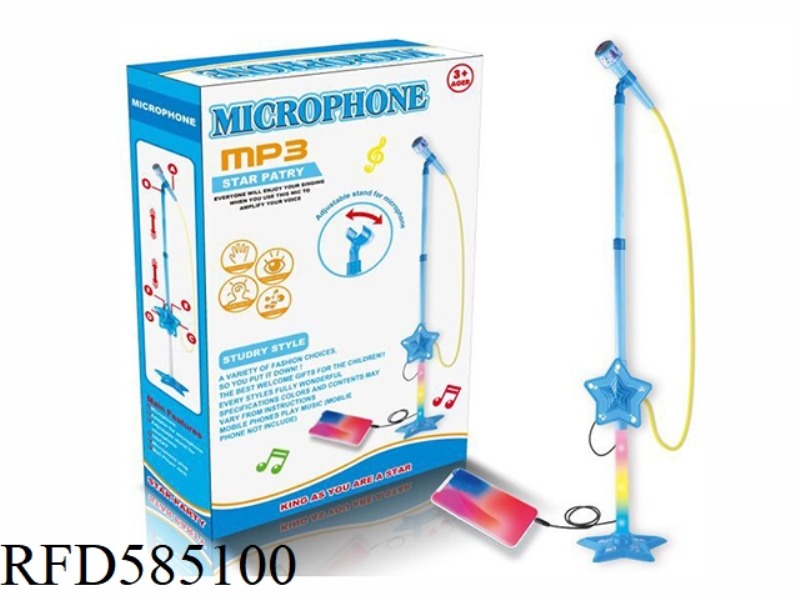 BOY SINGLE MICROPHONE (LIGHT MUSIC, CONNECT MOBILE PHONE)