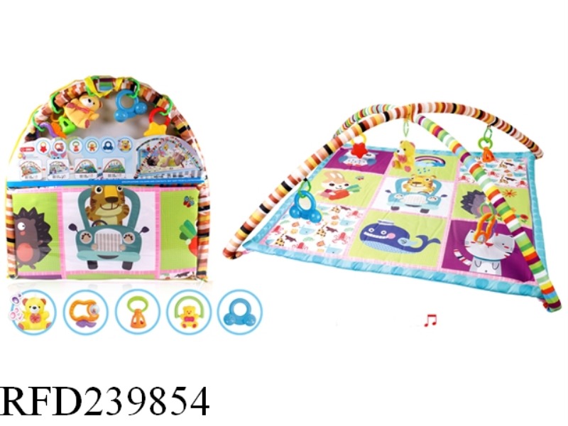 BABY GYM RUG (SQUARE) (WITH MUSIC)