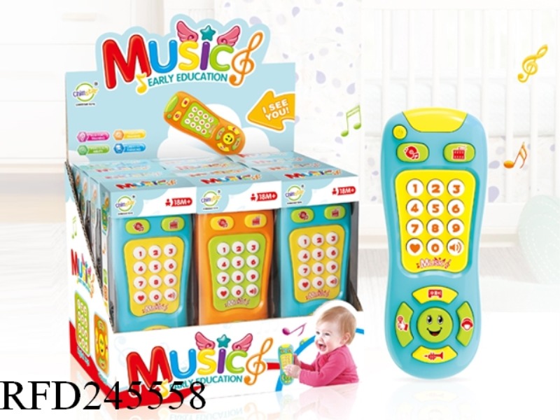 BABY REMOTE CONTROL WITH SOUND AND LIGHT 12PCS