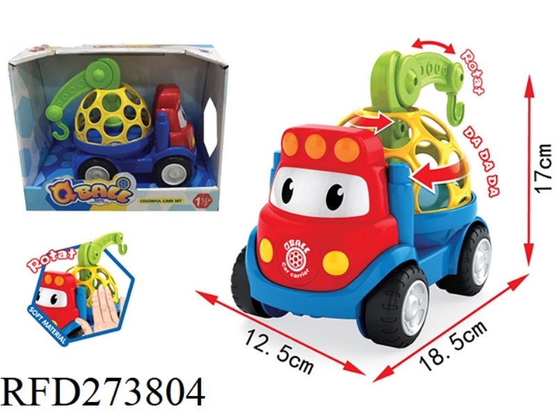 BABY SOFT RUBBER CAR