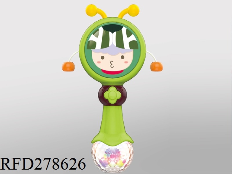 GIRAFFE RATTLE-DRUM RATTLE WITH LIGHT AND MUSIC