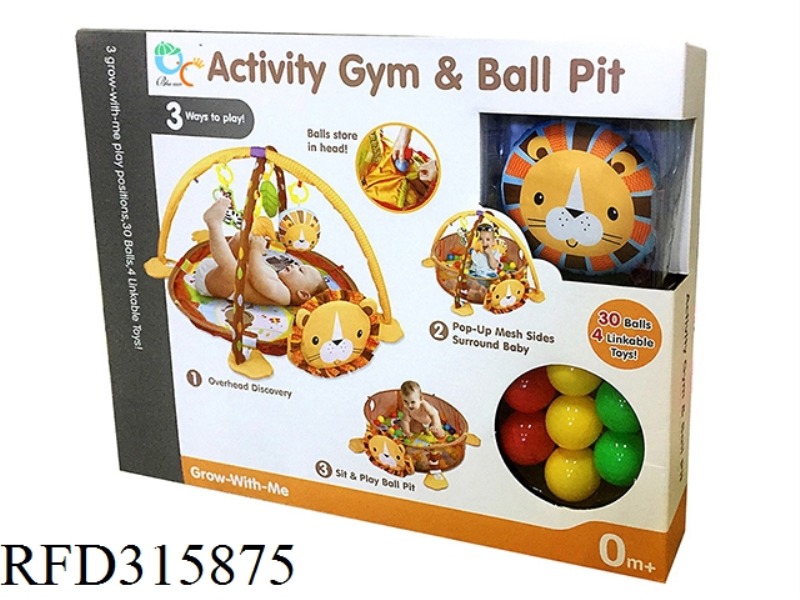 LION GAME PAD WITH 30PCS BALL