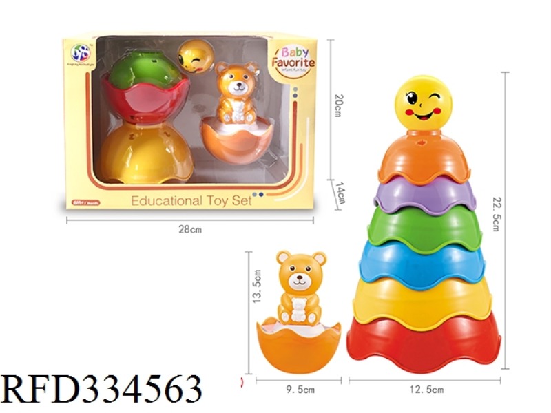 BABY PUZZLE SET 2 IN 1.