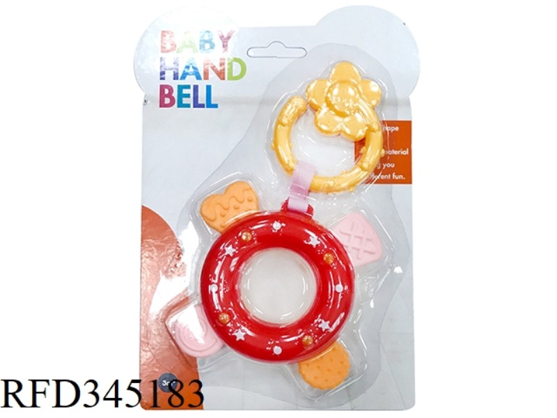 TEETHER DONUT RATTLE