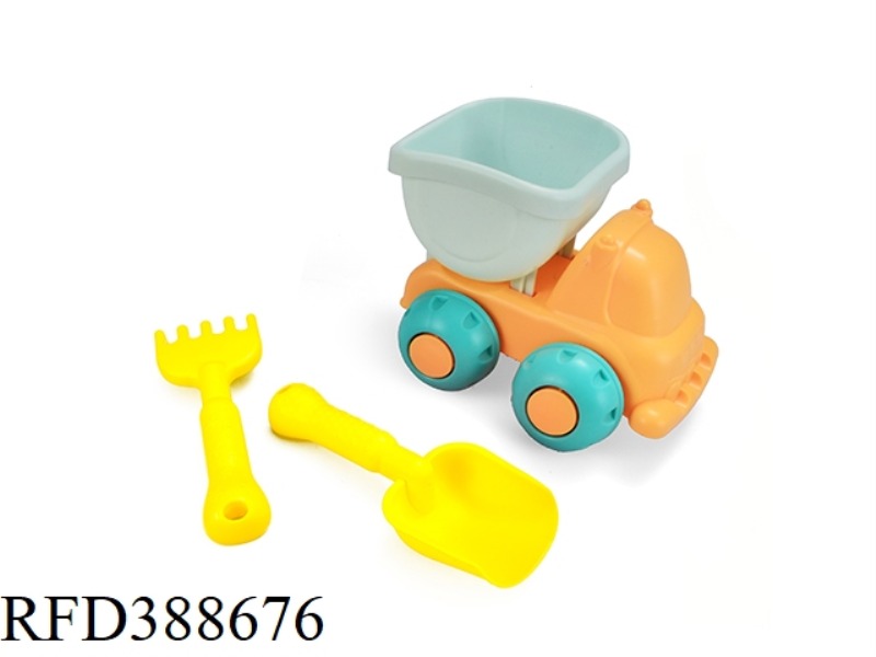 SOFT RUBBER BEACH WATER TOY 3PCS