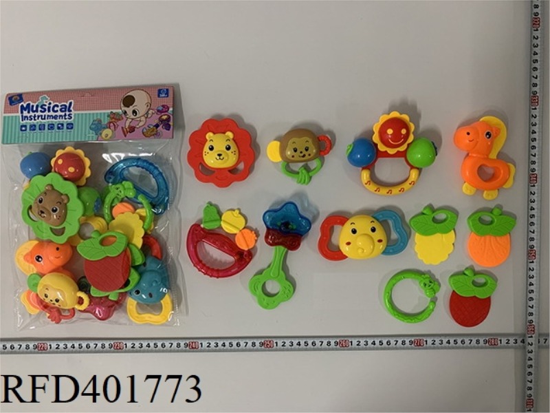BABY TEETHER RATTLE (11PCS)