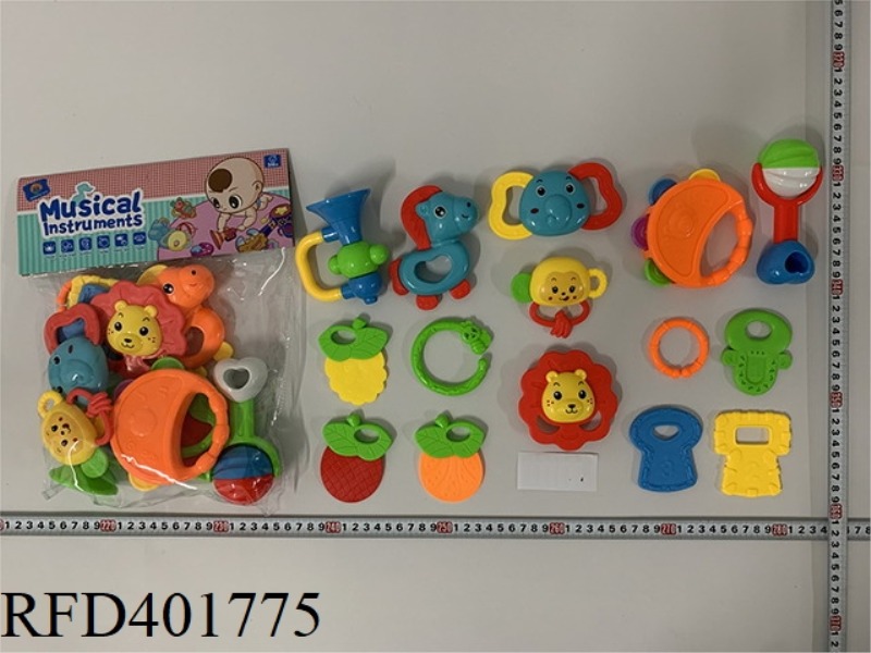 BABY TEETHER RATTLE (15PCS)