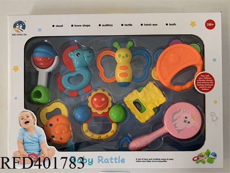 BABY TEETHER RATTLE (11PCS)