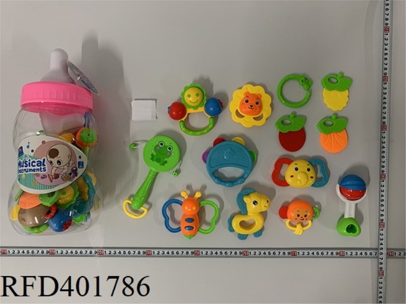 BABY TEETHER RATTLE (13PCS)