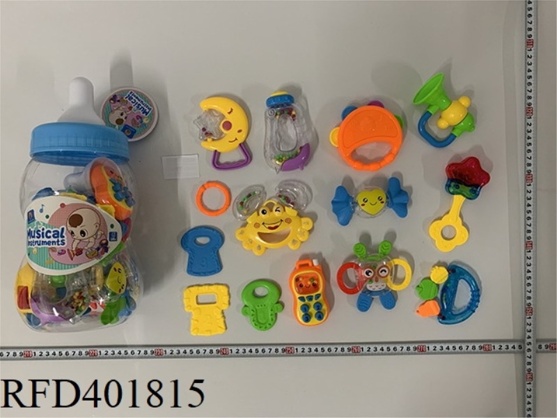 BABY TEETHER RATTLE (14PCS)