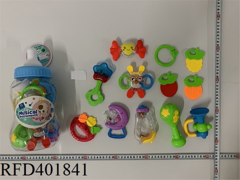 BABY TEETHER RATTLE (12PCS)
