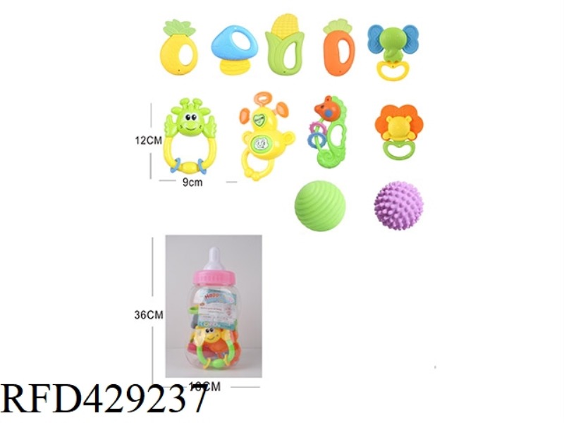 BABY TEETHER RATTLE SERIES 11PCS