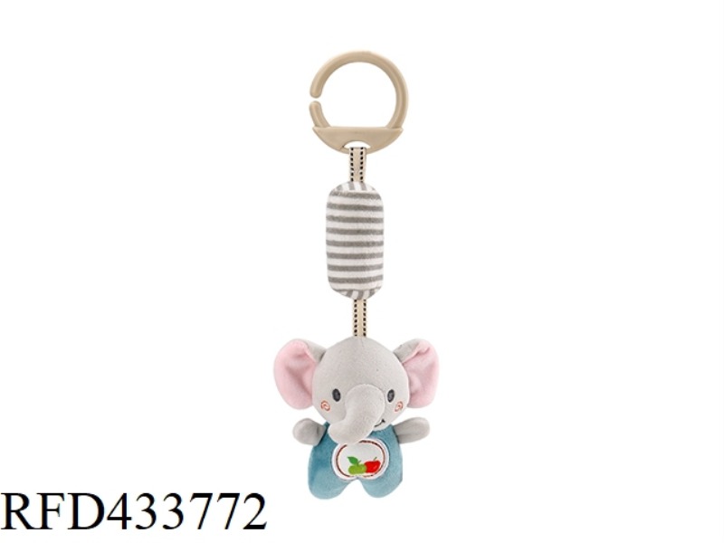 ELEPHANT WIND CHIME (PAPER RINGS IN THE EAR, BB DEVICE AND BELL ARE BUILT IN THE HEAD)