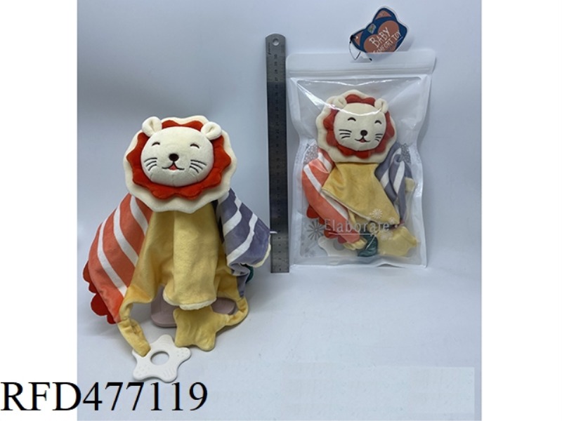 INFANT ENLIGHTENMENT EARLY EDUCATION CARTOON ANIMAL SOOTHING TOWEL HANGING CARD BAG VILLAGE