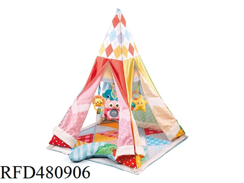 4 SIDE TOWER TENT + PILLOW