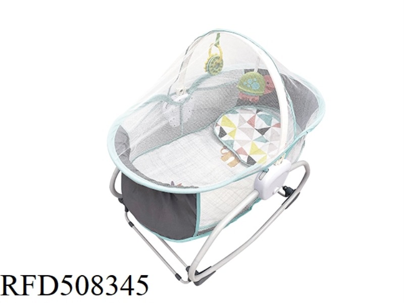 TWO-IN-ONE BABY ROCKING CHAIR
TAKE A MOSQUITO NET.