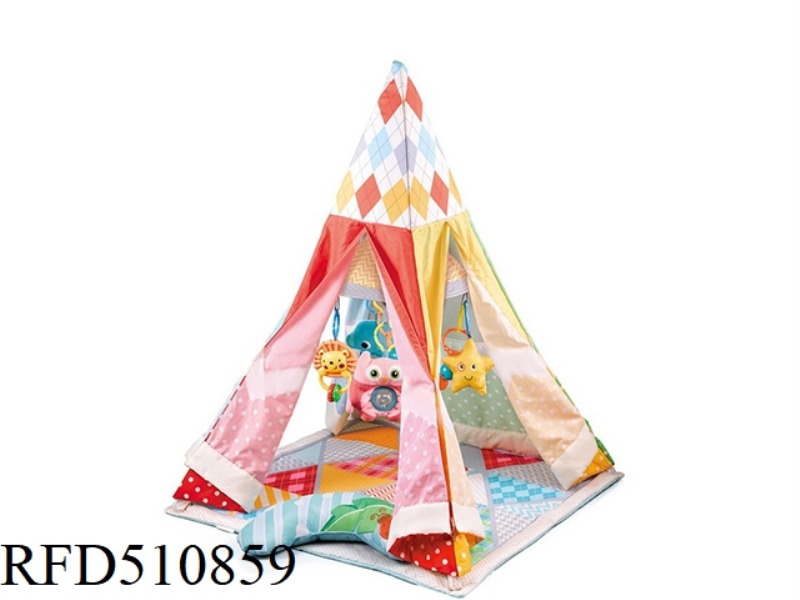 4 SIDES TOWER TENT + PILLOW