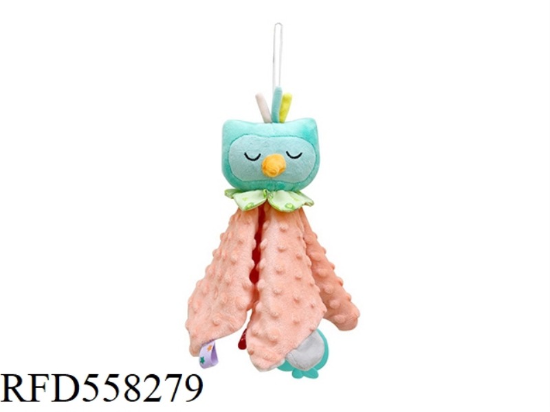 OWL SOOTHING TOWEL TOY