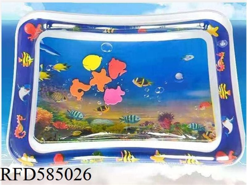INFLATABLE TROPICAL FISH PADDLE PAD