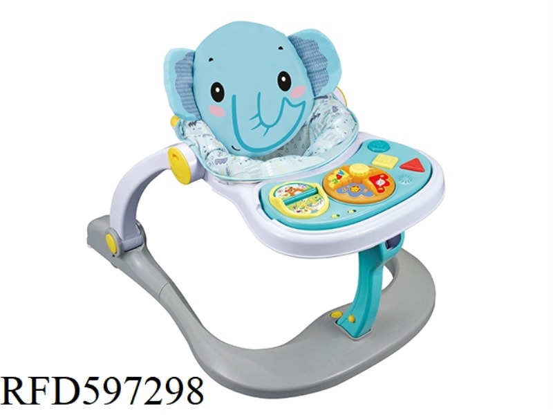 JOY 4-IN-1 SMART BABY WALKER (BLUE ELEPHANT)