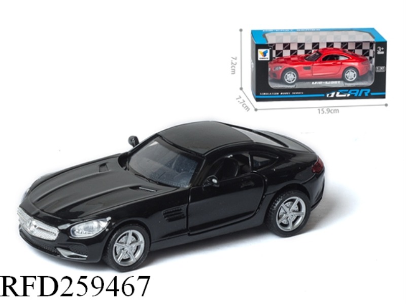 1:32 PULL BACK SIMULATION ALLOY CAR(1PCS)CAN OPEN THE DOOR