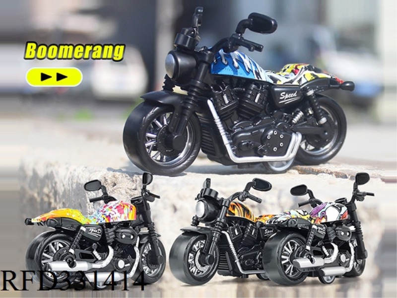 1:36 PULL BACK ALLOY MOTORCYCLE