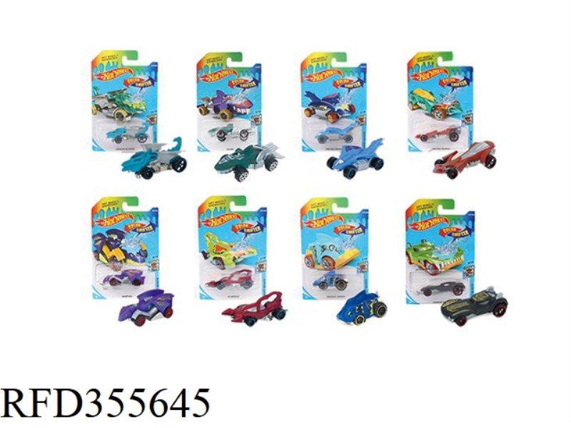 1:64 GLIDING 8 COLOR CHANGING HOT WHEELS ALLOY CARS