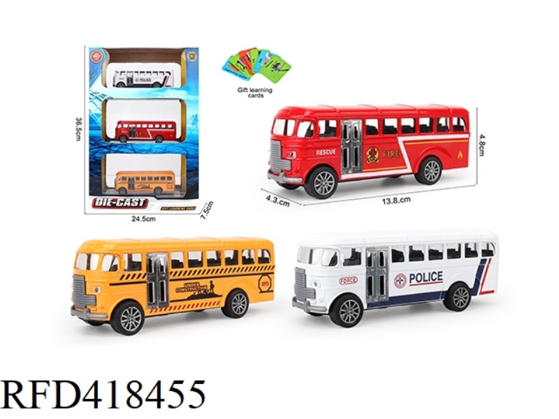 PULL BACK ALLOY BUS